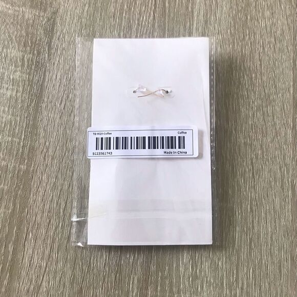 NEW … BOHEMIAN STYLE WOODEN HOLLOW PATTERN DROP EARRINGS - Picture 6 of 6